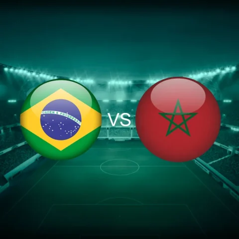 البرازيل ضد المغرب